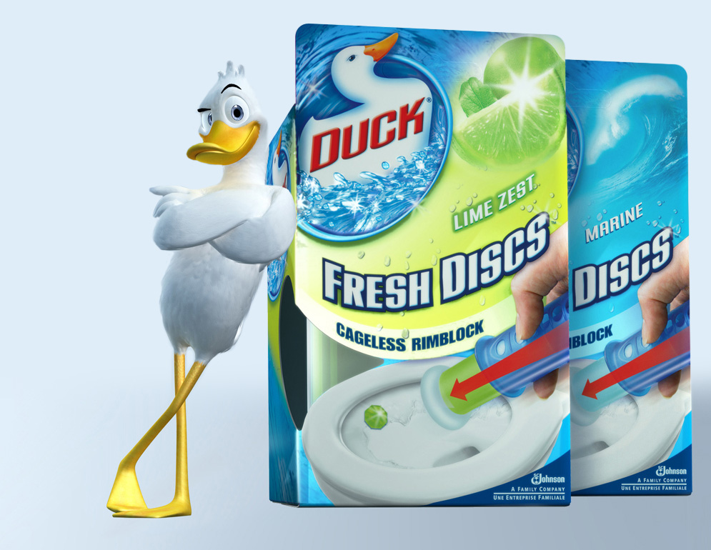 Toilet Duck Fresh Discs Packaging - Eggbox Studios Limited